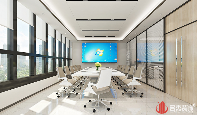 会议室装建设计成效图