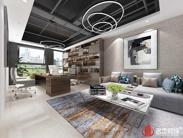 生物科技办公室装建之经理室