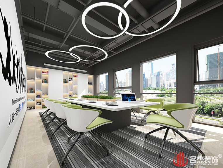 生物科技办公室装建之会议室