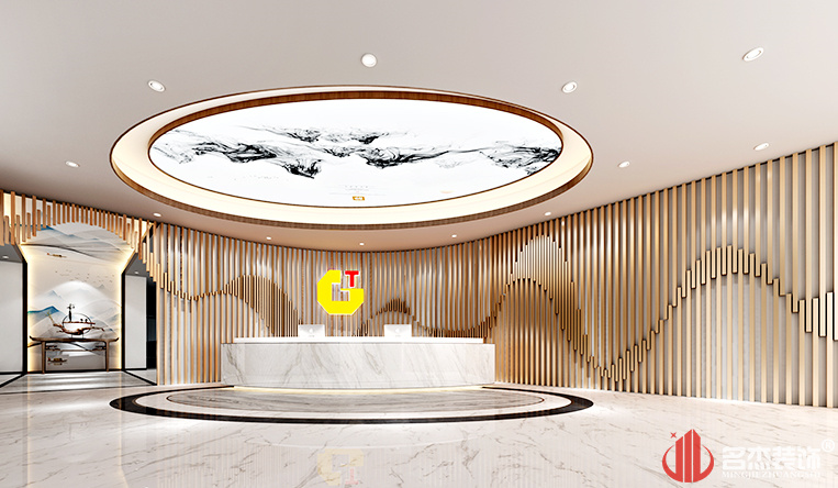 办公室前台装建设计