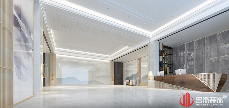 前台装建成效图