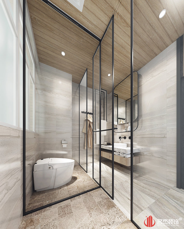 董事长卫生间装建成效图