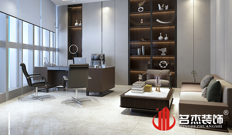 经理室装建设计成效