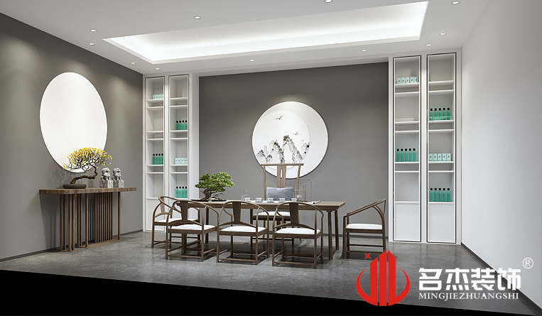 茶馆装建设计成效