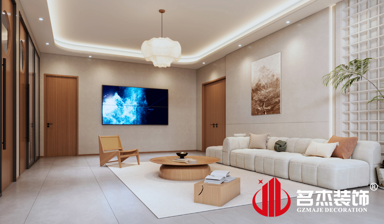 二楼休息区装建设计成效