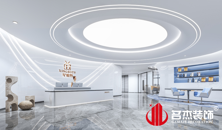 前台装建设计成效