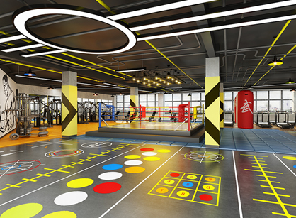 广州健身房该怎么做装建设计呢