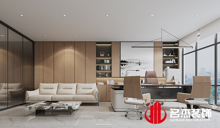 经理室装建设计成效