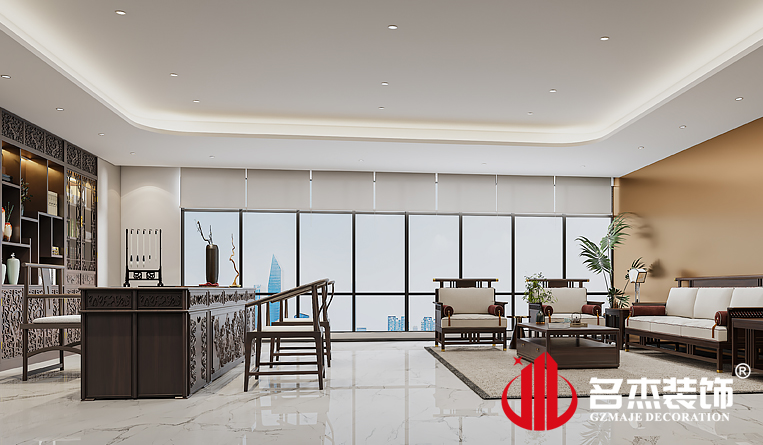董事长室装建设计成效