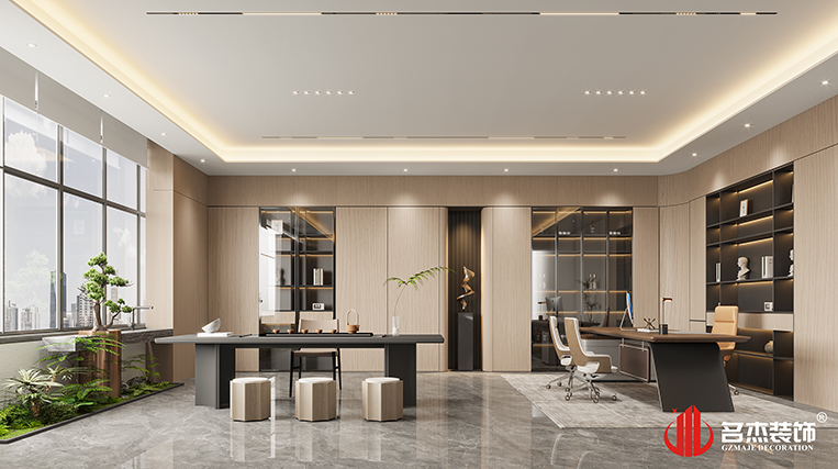 董事长室装建设计成效
